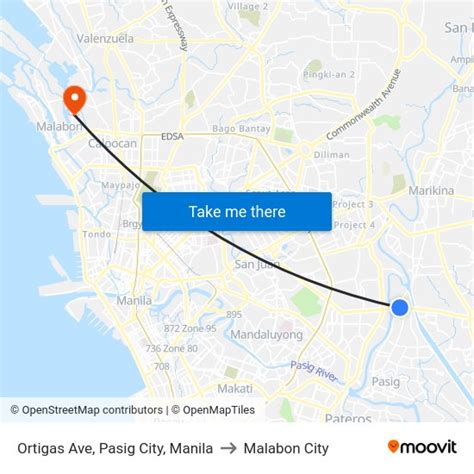 Ortigas Ave, Pasig City, Manila to Pasay .